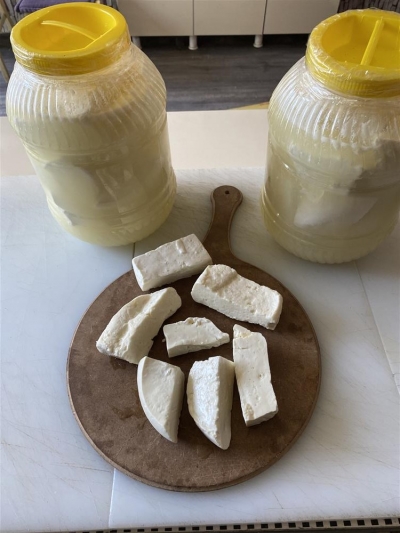Manda Peyniri (Köy Yapımı) (Salamura) 0.5 Kg